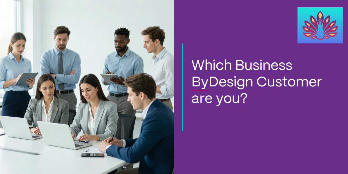 Which Business ByDesign customer are you?